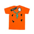 Miniatyrbilde 1 av 3: The Flintstones Womens/Ladies Fred Flintstone Costume Print Cotton Boyfriend T-Shirt