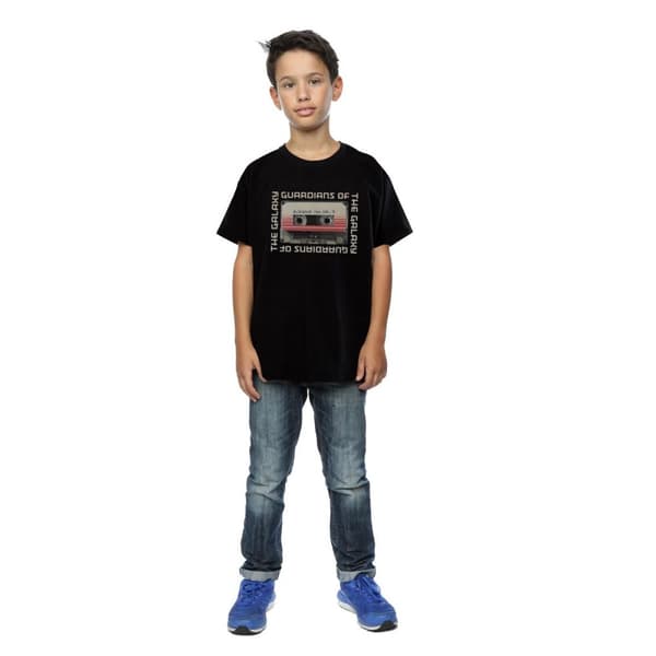 Marvel Boys Guardians Of The Galaxy Awesome Mix Cassette Vol. 2 T-Shirt