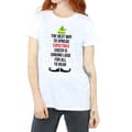 Pikkukuva 3 / 5: Elf Womens/Ladies Christmas Cheer Text Cotton Boyfriend T-Shirt