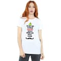 Pikkukuva 2 / 5: Elf Womens/Ladies Christmas Cheer Text Cotton Boyfriend T-Shirt