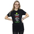 Pikkukuva 2 / 5: Elf Womens/Ladies Christmas Cheer Text Cotton Boyfriend T-Shirt