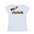Pikkukuva 1 / 3: Marvel Womens/Ladies Kawaii Marvel Stripes Cotton T-Shirt