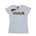 Pikkukuva 1 / 3: Marvel Womens/Ladies Kawaii Marvel Stripes Cotton T-Shirt