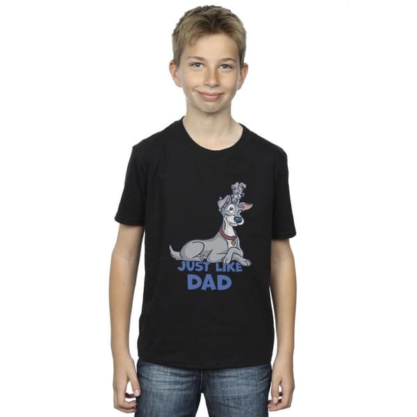 Disney Boys Lady And The Tramp Just Like Dad T-Shirt