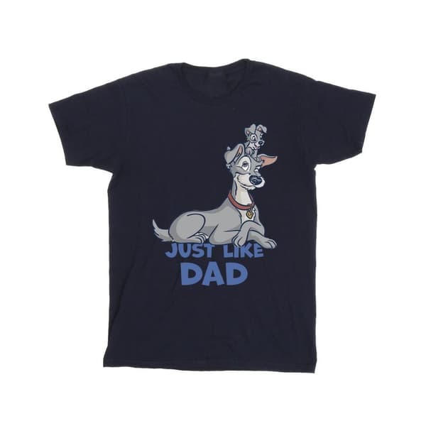 Disney Boys Lady And The Tramp Just Like Dad T-Shirt