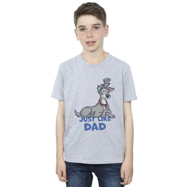 Disney Boys Lady And The Tramp Just Like Dad T-Shirt