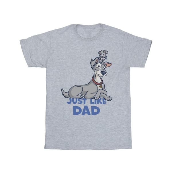 Disney Boys Lady And The Tramp Just Like Dad T-Shirt