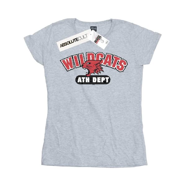Disney Dam/Tjej High School Musical The Musical Wildcats Athletic T-shirt i bomull