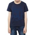 Miniatyrbillede 3 af 5: DC Comics Boys Justice League Movie Indigo Logo T-Shirt