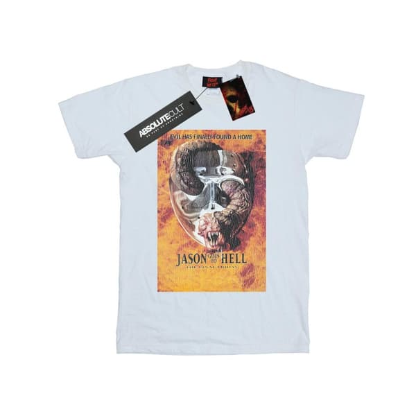 Friday The 13th Womens/Ladies Jason Goes To Hell Cotton Boyfriend T-Shirt
