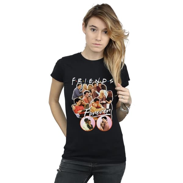 Friends Womens/Ladies Forever Collage Cotton T-Shirt