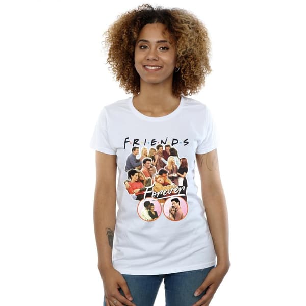 Friends Womens/Ladies Forever Collage Cotton T-Shirt