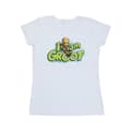 Miniatyrbillede 1 af 3: Marvel Womens/Ladies Guardians Of The Galaxy I Am Groot Jumping Cotton T-Shirt