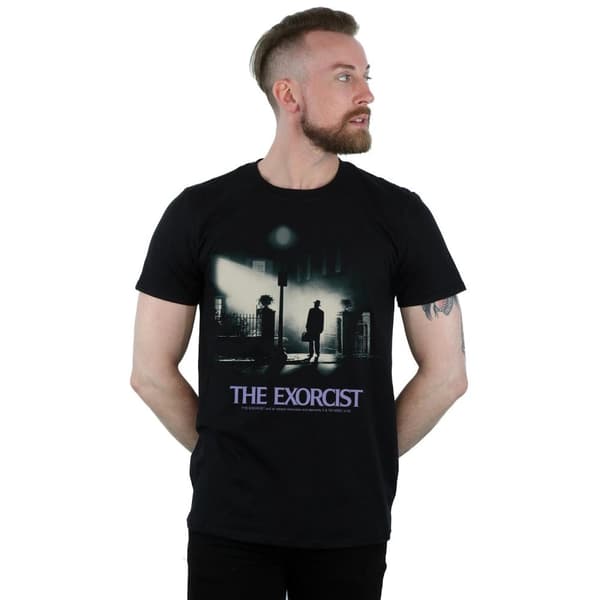 The Exorcist T-shirt med filmplakat til mænd