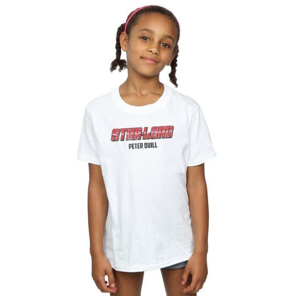 Marvel Girls Star Lord AKA Peter Quill Cotton T-Shirt