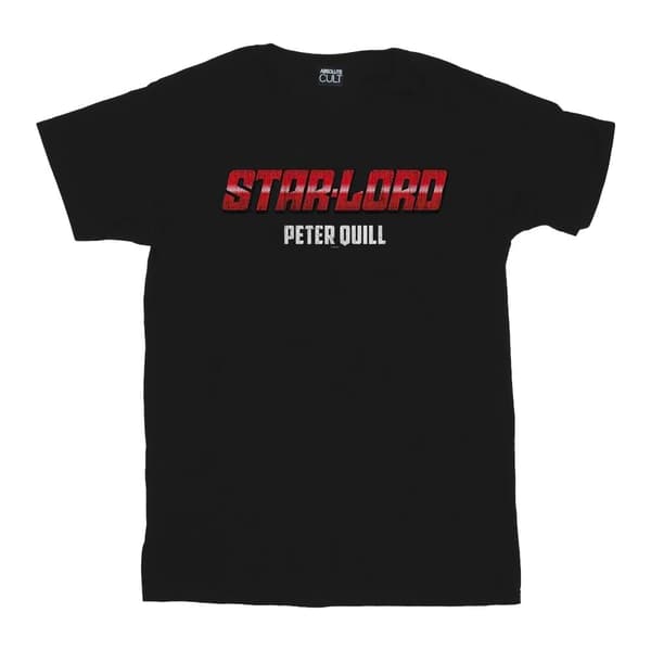 Marvel Girls Star Lord AKA Peter Quill Cotton T-Shirt