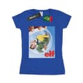 Miniatyrbillede 1 af 3: Elf Womens/Ladies Snow Globe Poster Cotton T-Shirt