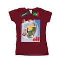 Miniatyrbillede 1 af 3: Elf Womens/Ladies Snow Globe Poster Cotton T-Shirt
