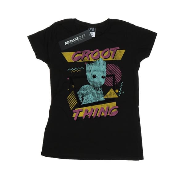 Marvel Womens/Ladies Guardians Of The Galaxy Vol. 2 Groot Thing Cotton T-Shirt