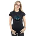 Miniatyrbild 2 av 5: Marvel Dam/Tjej Kawaii Svart Panter Pounce Bomulls-T-shirt