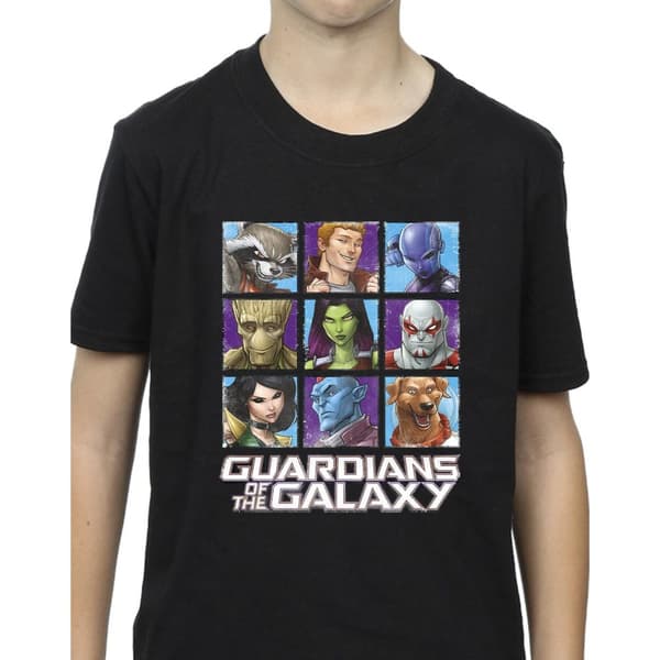 Guardians Of The Galaxy Boys Character Squares T-Shirt