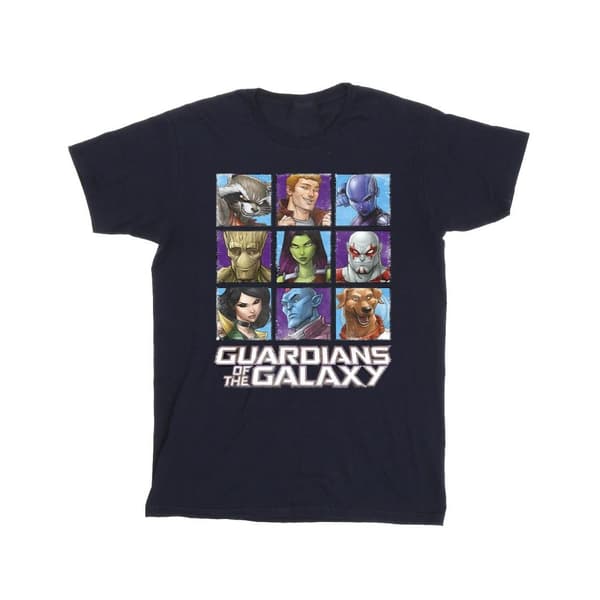 Guardians Of The Galaxy Boys Character Squares T-Shirt