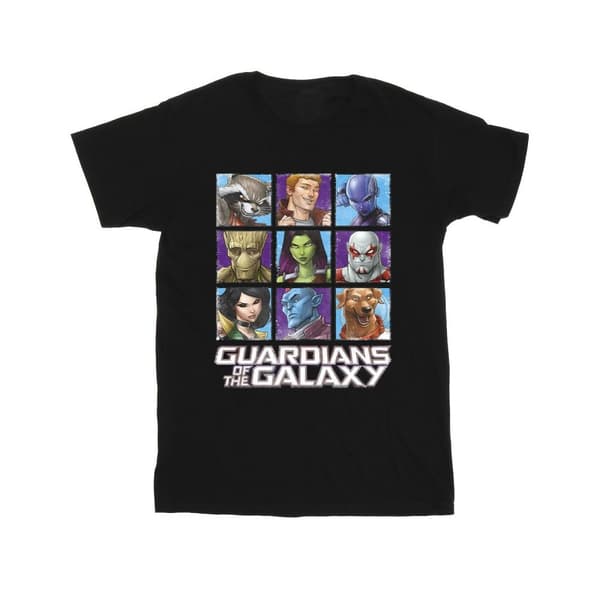 Guardians Of The Galaxy Boys Character Squares T-Shirt
