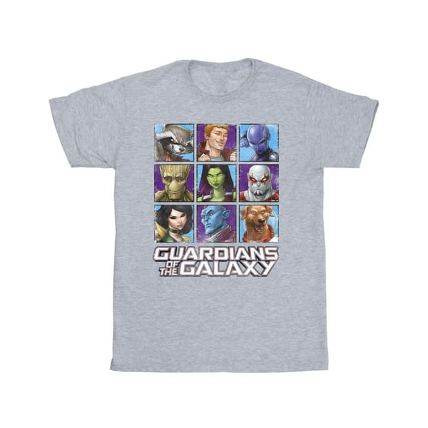 Guardians Of The Galaxy Boys Character Squares T-Shirt