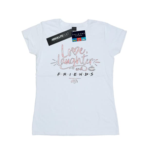 Friends Womens/Ladies Love Laughter Cotton T-Shirt