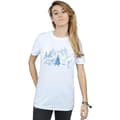 Miniatyrbild 2 av 3: Disney Dam/Lady Frozen Anna Sven And Olaf Boyfriend T-shirt i bomull