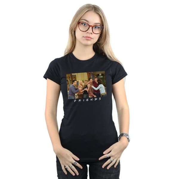 Friends Womens/Ladies Group Photo Apartment Cotton T-Shirt