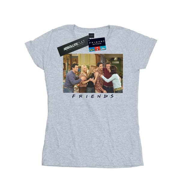 Friends Womens/Ladies Group Photo Apartment Cotton T-Shirt