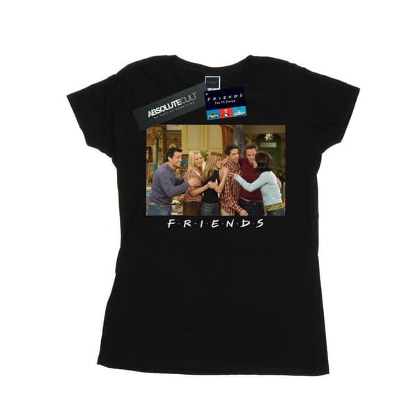 Friends Womens/Ladies Group Photo Apartment Cotton T-Shirt
