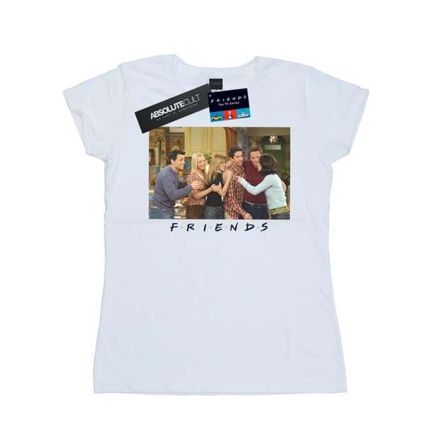 Friends Womens/Ladies Group Photo Apartment Cotton T-Shirt