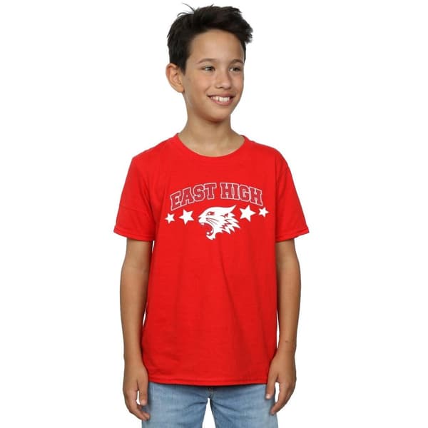Disney High School Musical The Musical Wildcat Stars T-shirt för pojkar