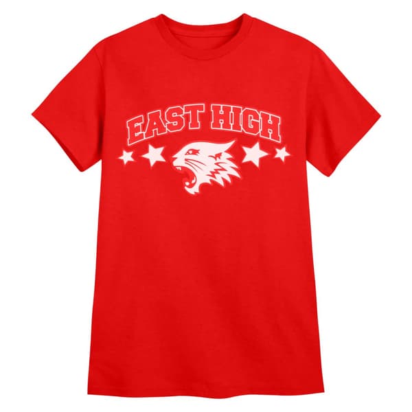 Disney High School Musical The Musical Wildcat Stars T-shirt för pojkar