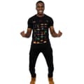 Miniatyrbillede 4 af 5: Marvel Mens Deadpool Retro Game T-Shirt