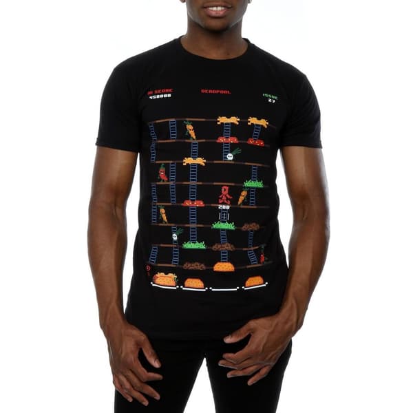 Marvel Deadpool Retro Game T-shirt för herrar