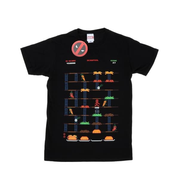 Marvel Deadpool Retro Game T-shirt för herrar