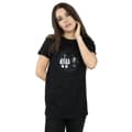 Miniatyrbilde 2 av 3: Marvel Womens/Ladies Captain Marvel Nick Fury And Agent Coulson Cotton Boyfriend T-Shirt