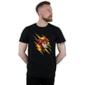 Miniatyrbilde 2 av 3: DC Comics Mens The Flash Lightning Portrait T-Shirt