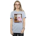 Miniatyrbild 2 av 3: Friends Dam/Tjej Ross And Chandler Arm Wrestling Bomull Boyfriend T-shirt