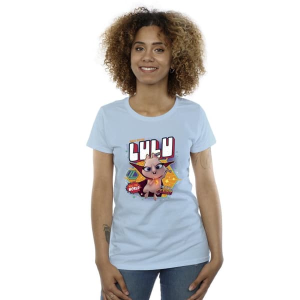 DC Comics Dam/Tjej DC League Of Super-Pets - Lulu Evil Genius - Bomulls-T-shirt