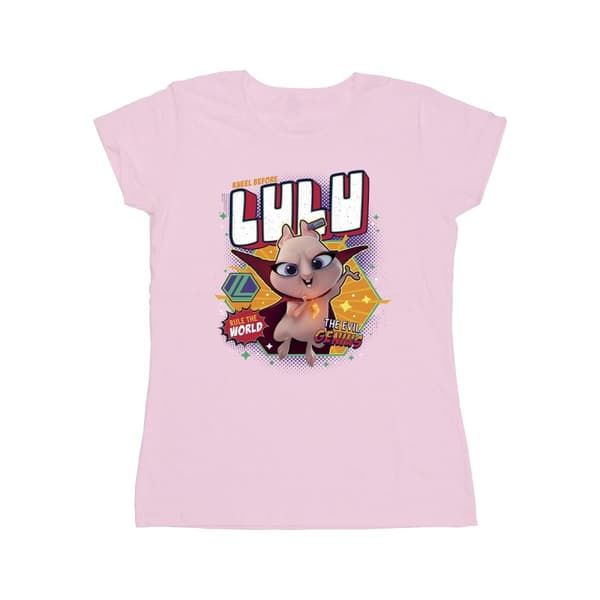 DC Comics Dam/Tjej DC League Of Super-Pets - Lulu Evil Genius - Bomulls-T-shirt