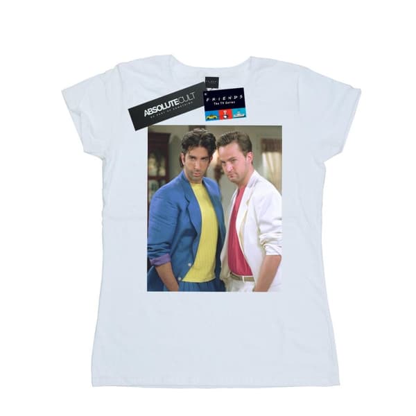 Friends Womens/Ladies 80´s Ross And Chandler Cotton T-Shirt