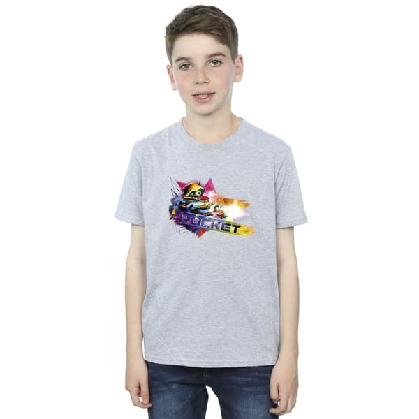 Marvel Pojkar Guardians Of The Galaxy Abstract Rocket Raccoon T-shirt