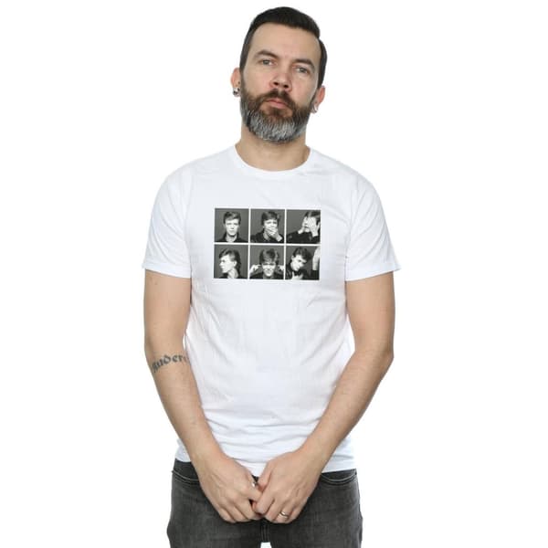 David Bowie Mens Photo Collage T-Shirt
