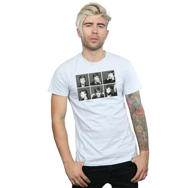 David Bowie Mens Photo Collage T-Shirt