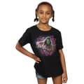 Miniatyrbillede 2 af 5: Marvel Girls Guardians Of The Galaxy Neon Gamora Cotton T-Shirt