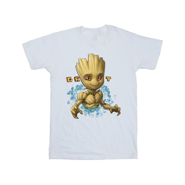 Guardians Of The Galaxy T-shirt med blommor från Groot för pojkar